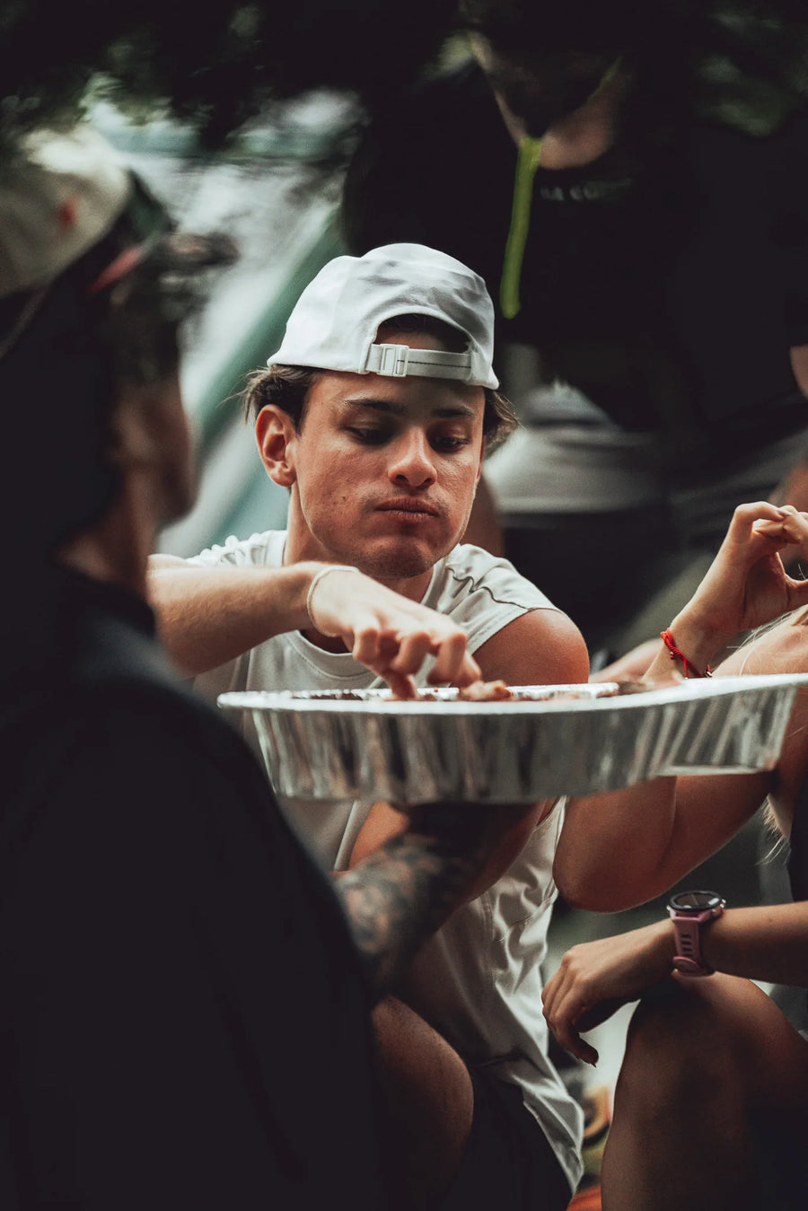 Meal time at HAOS training camp